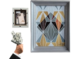 Esconderijo Secreto, Caixa Secreta Escondida Em Uma Moldura De Foto, Estojo Para Objetos Preciosos Para Quarto, Sala De Estar, Escritório.