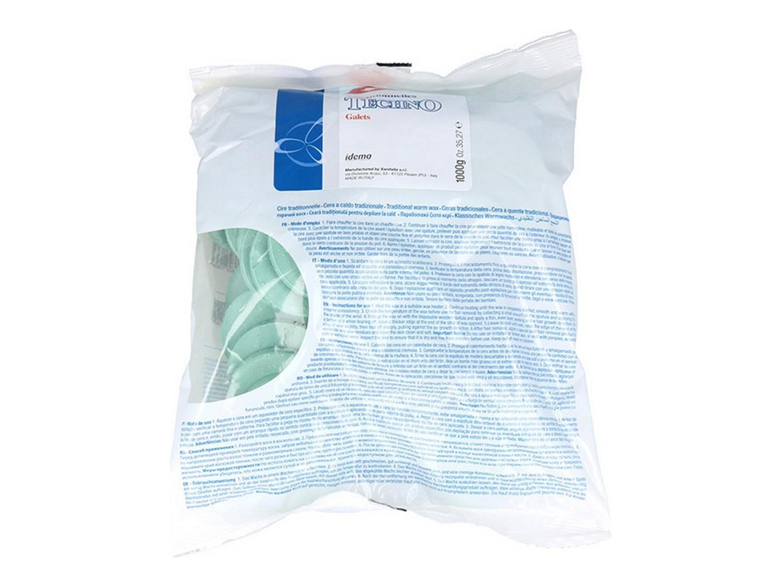 Cera Depilatória Corporal IDEMA de Discos Aloé Vera 1 kg