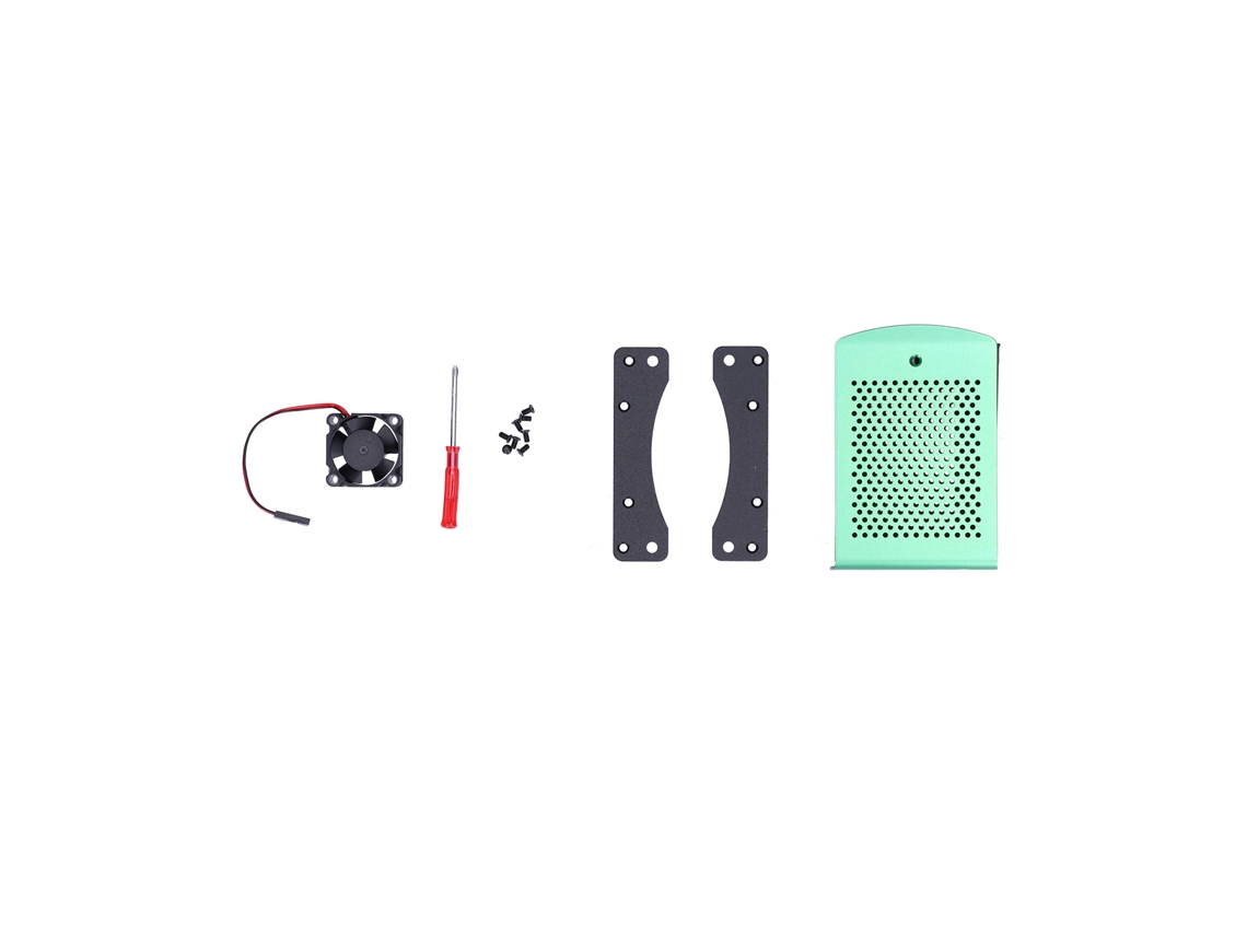 Capa de Resfriamento com Ventoinha para Raspberry Pi 4 3 B B+