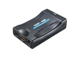 Adaptador Scart Para Hdmi 1080p Hd Para Vídeo E Áudio Dvd Sky Box Stb Etc.