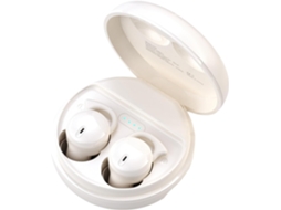 Fones de Ouvido Invisíveis para Dormir, Bluetooth 5.3, Adequados para Dormir, Correr, Dirigir, Caminhar JIAPEI (branco)