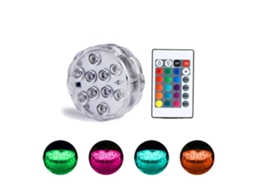 Luzes Led Subaquáticas À Prova De Água Controladas Por Controle Remoto Para Aquário, Banheira De Hidromassagem Other