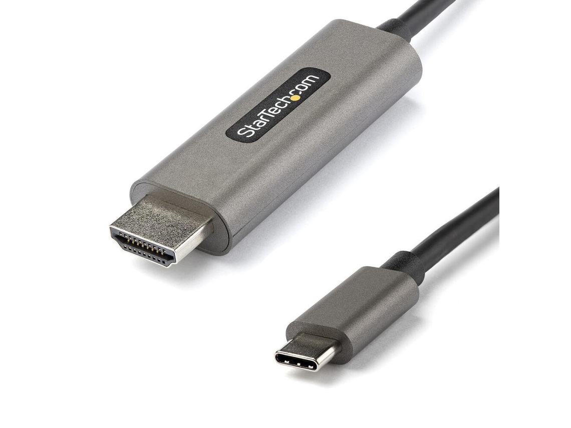 Cabo Usb C Startech Cdp2Hdmm1Mh  Hdmi Prata
