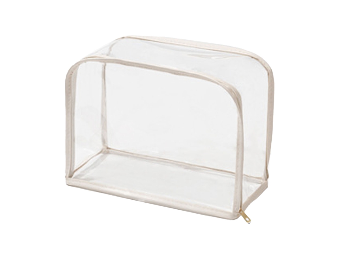 Bolsa Organizadora de Armazenamento para Bolsas Transparente com Fechamento Zipper | S/MARCA