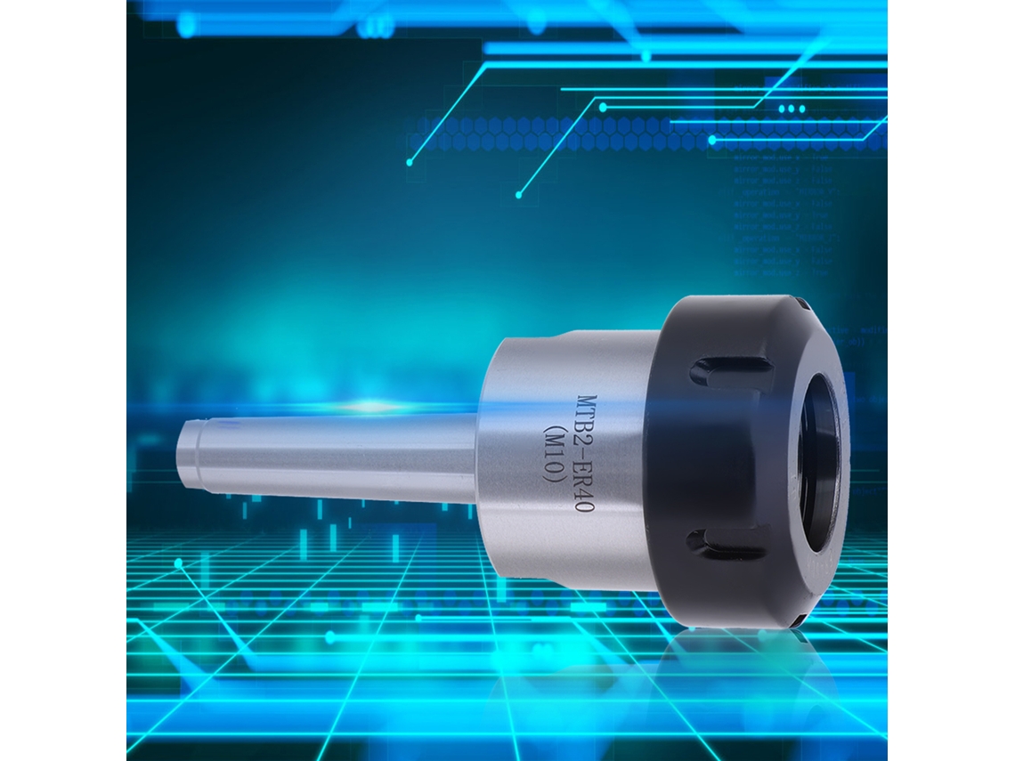 Laxiscreed Porta-ferramentas Collet Chuck Mtb2-er40 M10 Para Retíficas Cnc E Tornos Com Cone Morse Mt2