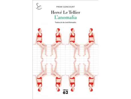 Livro LAnomalia de Hervé Le Tellier (Catalão)