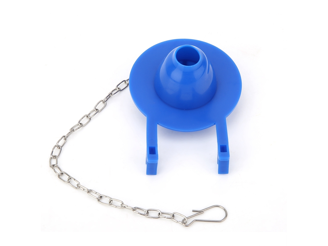 Válvula Dreno Borracha Tanque Sanitário 2 Peças 7.5cm