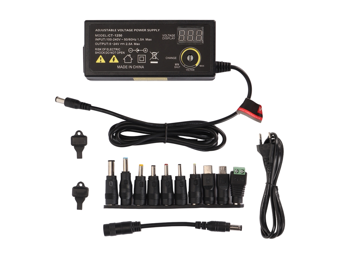 Adaptador Universal LAXISCREED 5v 24v Dc Ajustável