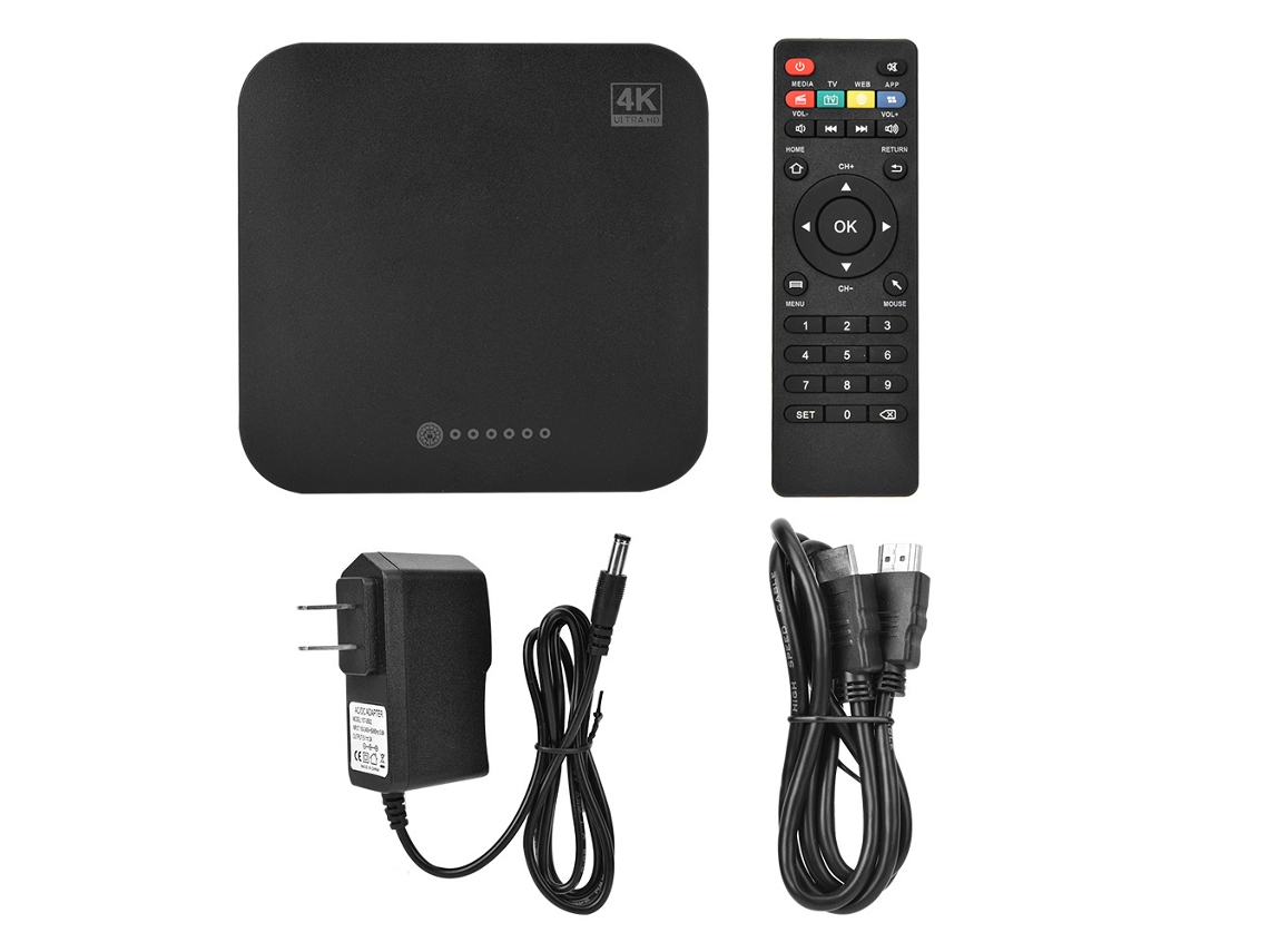 Caixa De Tv Inteligente Com Android 7.1 E Processador Quad Core
