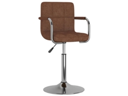 Bar Stool, Bar Stools Vidaxl Marrom Tecido (n/a)