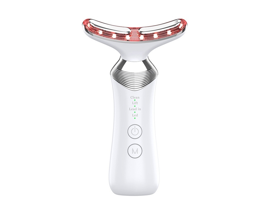 7 Em 1 Com 4 Modos, Massagem Facial E Pescoço (branco)