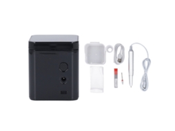 Máquina De Lixar Unhas 2 Em 1 Portátil Kit 0-35000rpm Baixo Ruído Lixadeira Elétrica Para Salão De Unhas Preta
