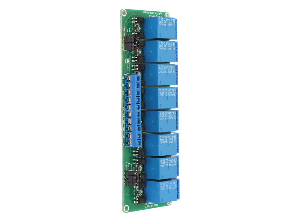 Laxiscreed Módulo De Relé Com 8 Canais E Optocoupler Para Trigger De Alto E Baixo Nível