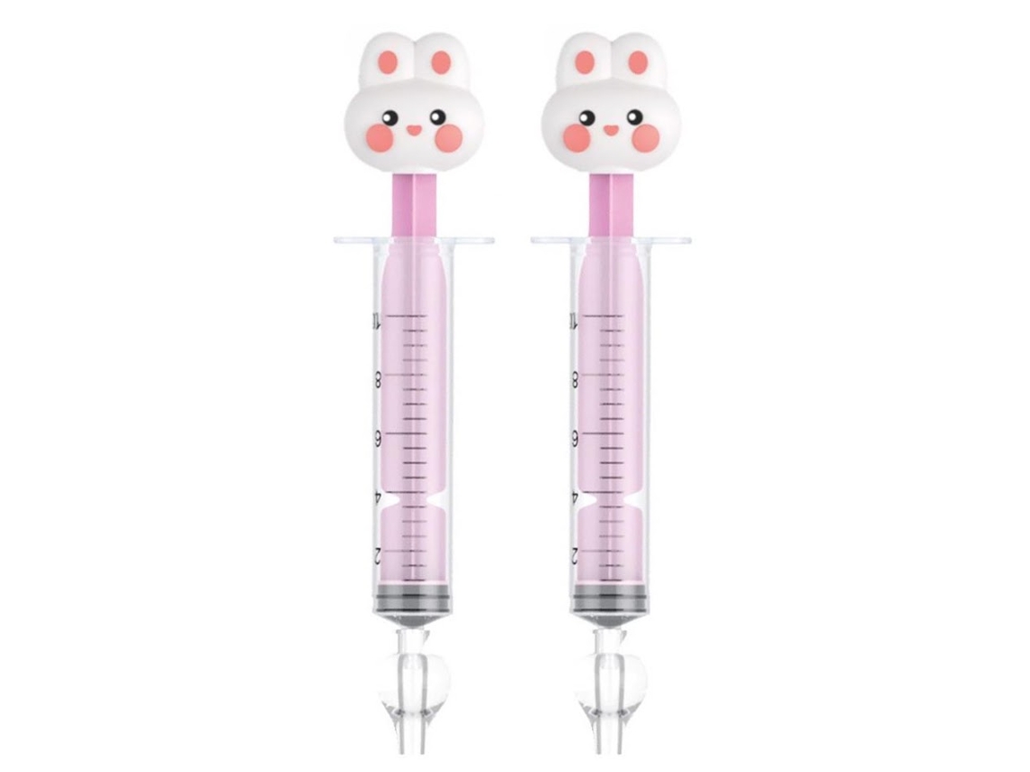 Seringas De Coelho Com Bico Para Bebê Sem Bisfenol A - 4 Meses Ou Mais