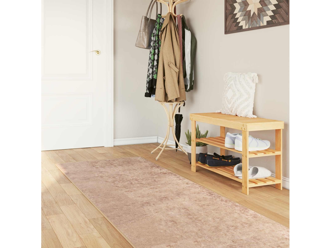 Vidaxl Passadeira Marsa Areia 100 X 350 Cm Poliéster E Pvc