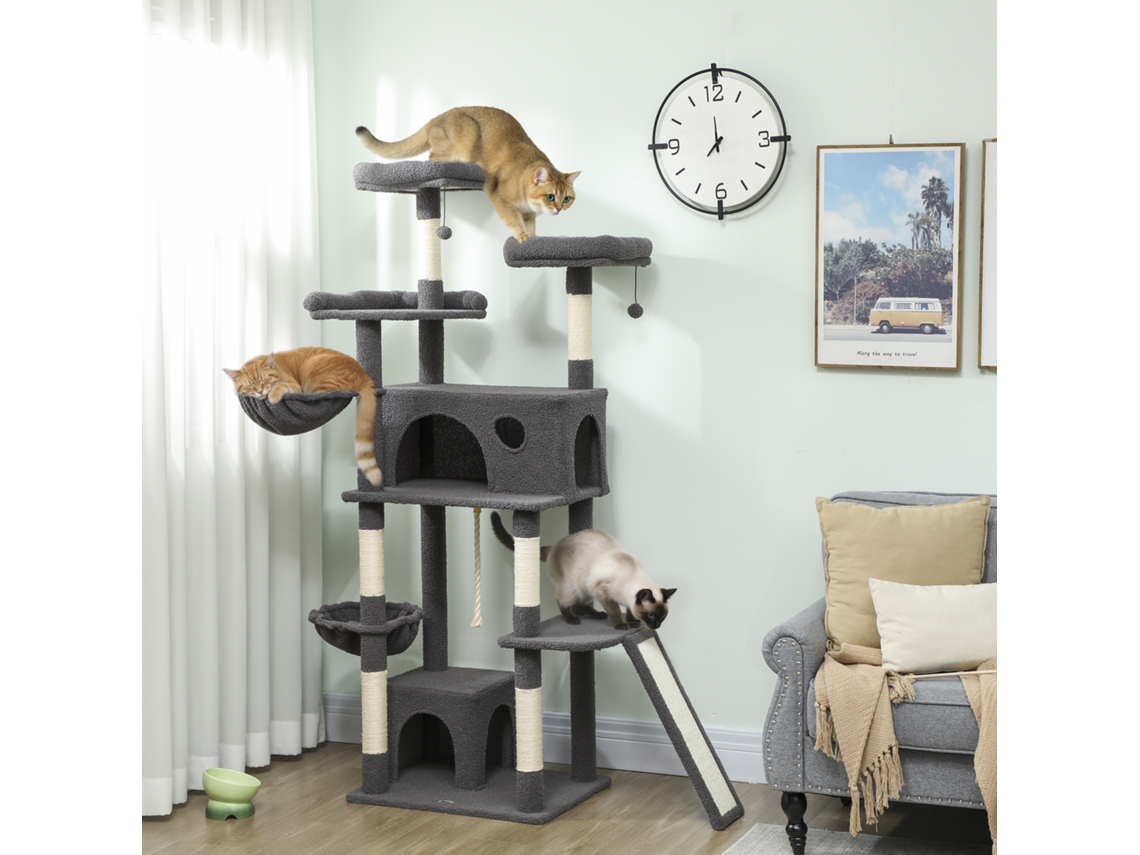 Caixa Para Gato, Acabamento Cinzento, 174 X 48 X 60 Cm