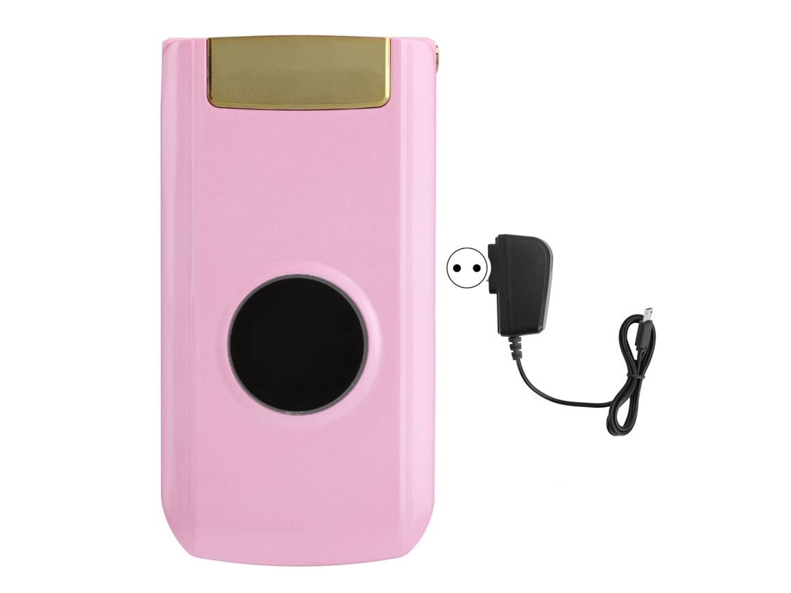 Laxiscreed X6 Mini Telefone Flip Com Ecrã De 2,4" E Baixo Consumo Em Standby
