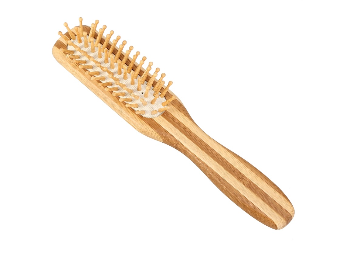Pente De Cabelo De Bambu (antiestático, Massagem Com Almofada De Ar) Eoocoo