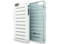 Capa iPhone 6 Plus, 6s Plus, 7 Plus, 8 Plus I-PAINT Metal Branco
