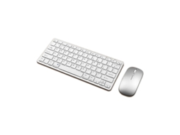 Teclado E Mouse Sem Fio Bluetooth Recarregáveis ​​com Três Modos De Funcionamento, Compatíveis Com Tablets E Mouses. Everley891