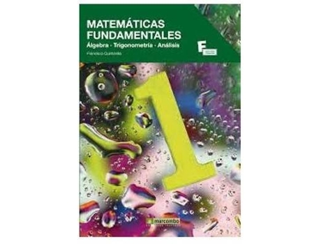 Livro Matemáticas Fundamentales de Francisco Quintanilla