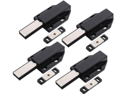 Conjunto de 4 prendedores de data magnéticos para armários
