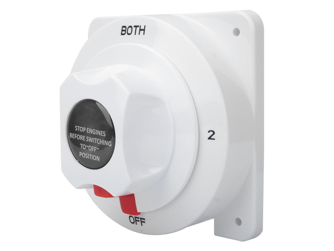 Interruptor De Isolamento De Bateria Dupla Dc 12v/24v/36v Para Carro, Barco E Rv