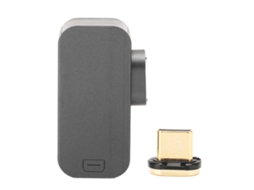 Adaptador (conversão Magnética Type-c Conexão Minidp) Adaptador Type-c Magnético De Ligação De 24 Pinos Dourado Em Ligação Alumínio Para Minidp