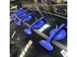 Conjunto De 6 Suportes Ventosa Para Vidro, Acessório De Montagem Em Abs Para Instalação Envolvente, Fixação Segura De