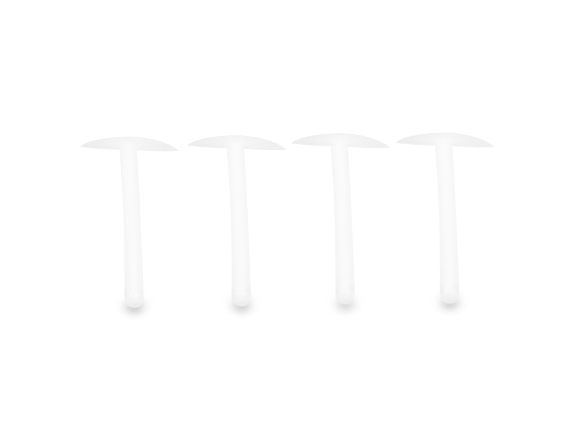 Fishing Tackle Accessories (fixing Bait To Prevent Falling Off) Umbrella-shaped Bait Hook Accessories, A Pack Of 40, New Product (large Size)