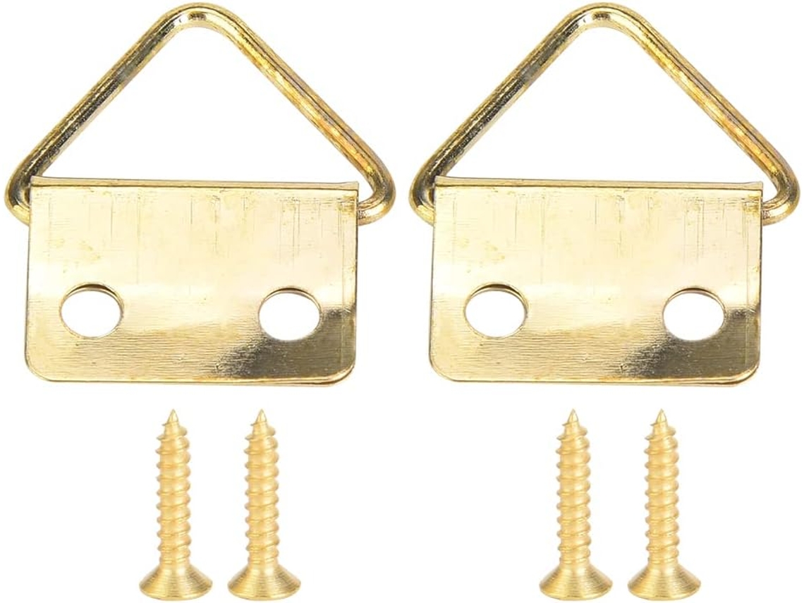 Conjunto De 50 Ganchos Ferro Para Parede, Ideais Para Pendurar Fotos E Quadros, Com Dimensões De 22a 53mm Tipo D