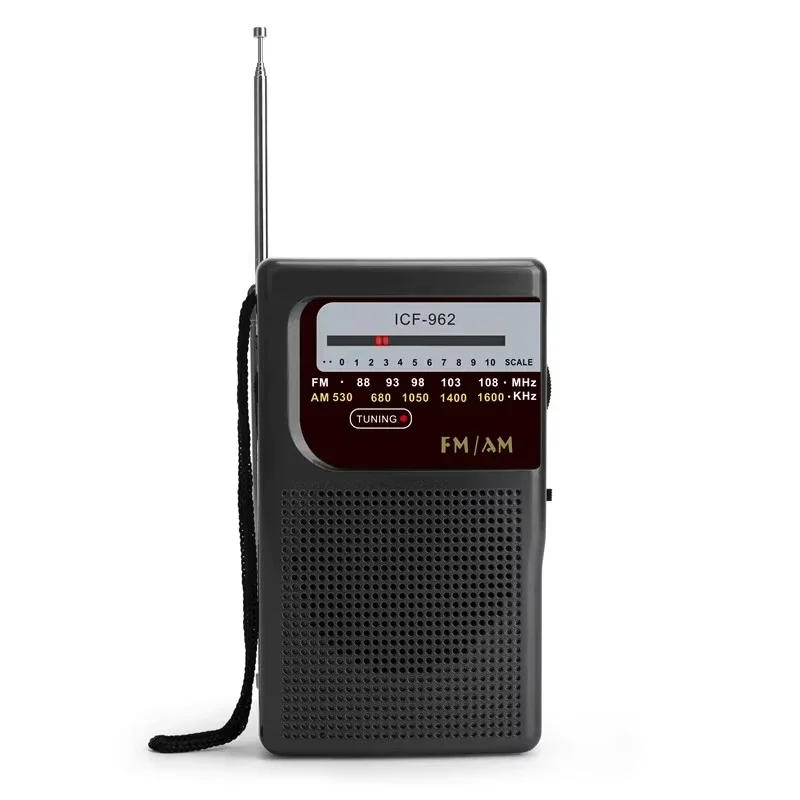 Rádio Estéreo para Exterior Icf 962 MDUG (preto)
