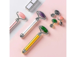 Massageador Facial: Ferramentas Elétricas de Massagem Facial em Formato T Verde GOKOCO (2 Unidades)