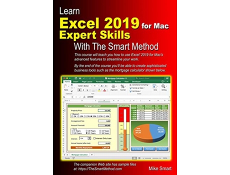 Livro Learn Excel 2019 for Mac Expert Skills with The Smart Method Tutorial teaching Advanced Techniques de Mike Smart (Inglês)