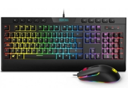 Bundle Gaming Krom Kaylos Rgb (Preto)