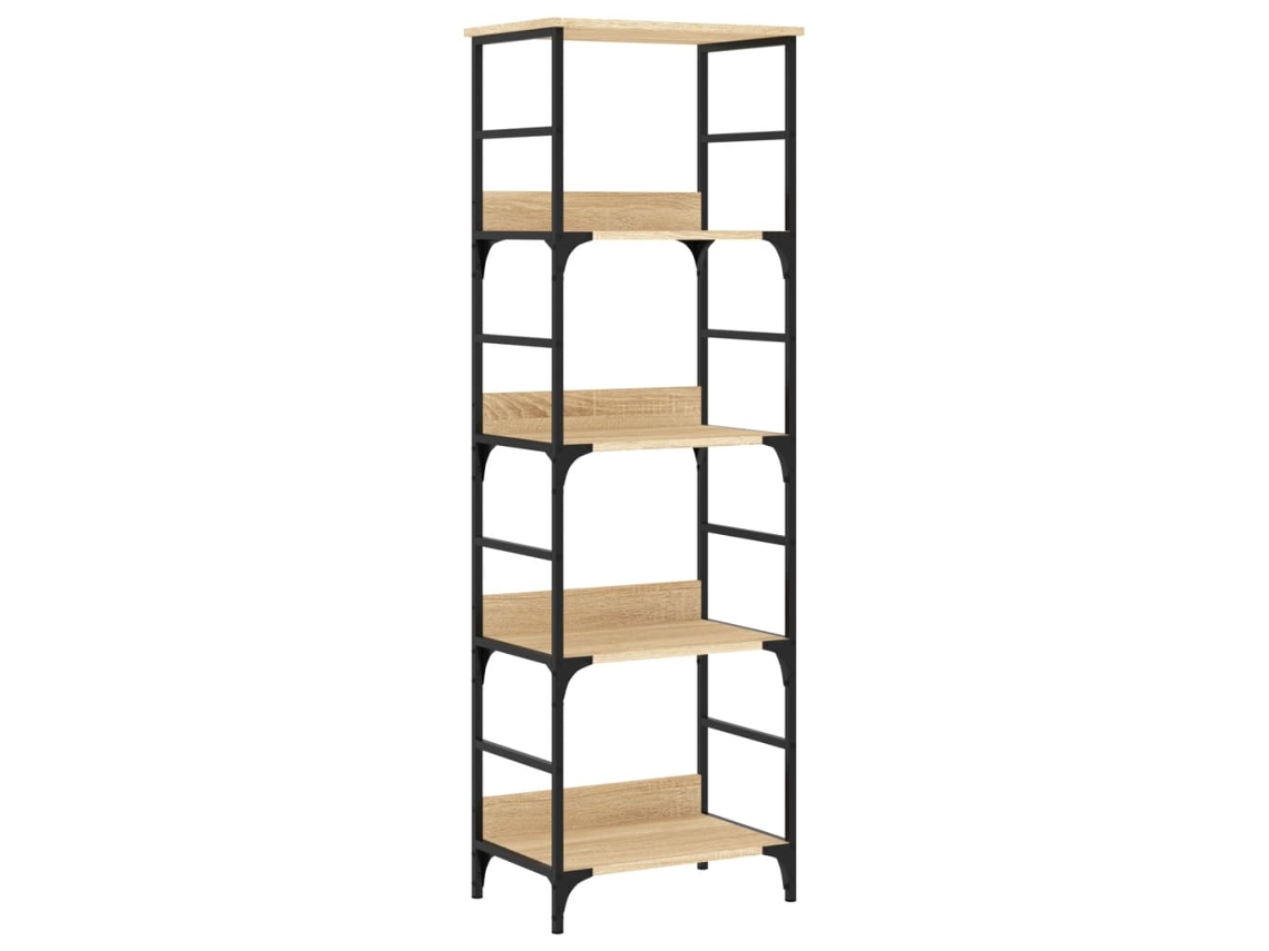 Bookshelf, Bookshelves Vidaxl Marrom Madeira Processada (n/a)