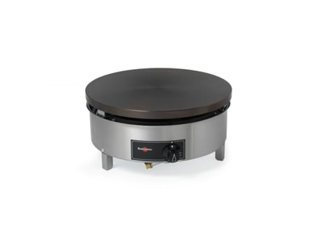 Máquina de Crepe em Ferro Fundido 40Cm 6000W Aço Inoxidável Cgbim4Aa KRAMPOUZ