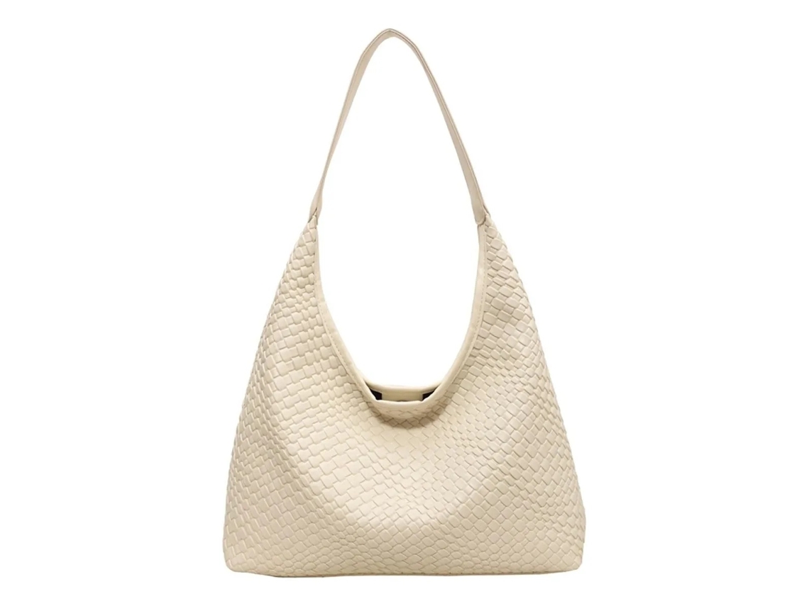 Lurelia Bolsa Transversal Feminina Em Palha Grande Capacidade Fecho De Correr Design Moderno Para Festa E Noite