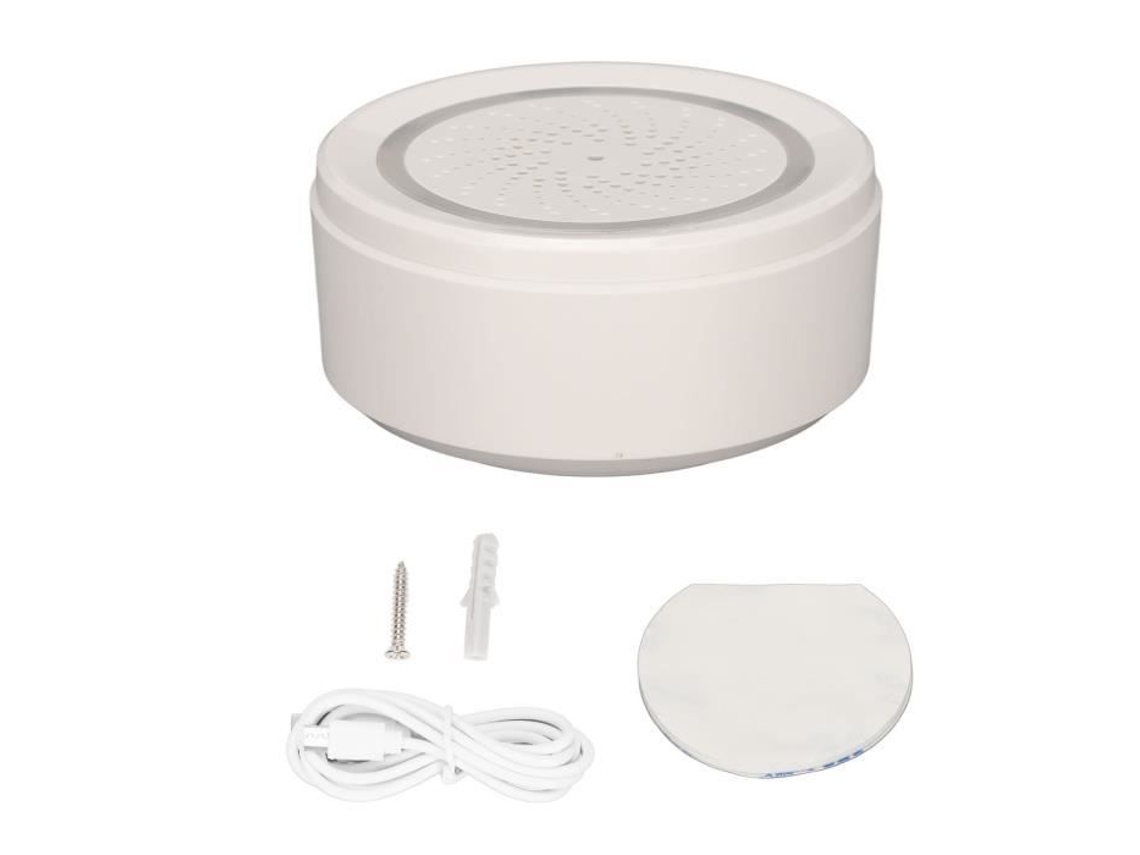 HURRISE Home Security Alarm Wireless Sound Light Siren 105Db 2.4Ghz Wifi Home Security Alarme Anti-Roubo