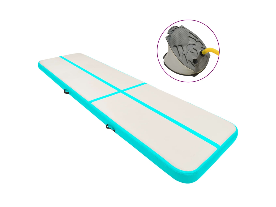 Gymnastic Mat, Gymnastic Mats Vidaxl Verde Pvc (700 X 100 X 20 Cm)
