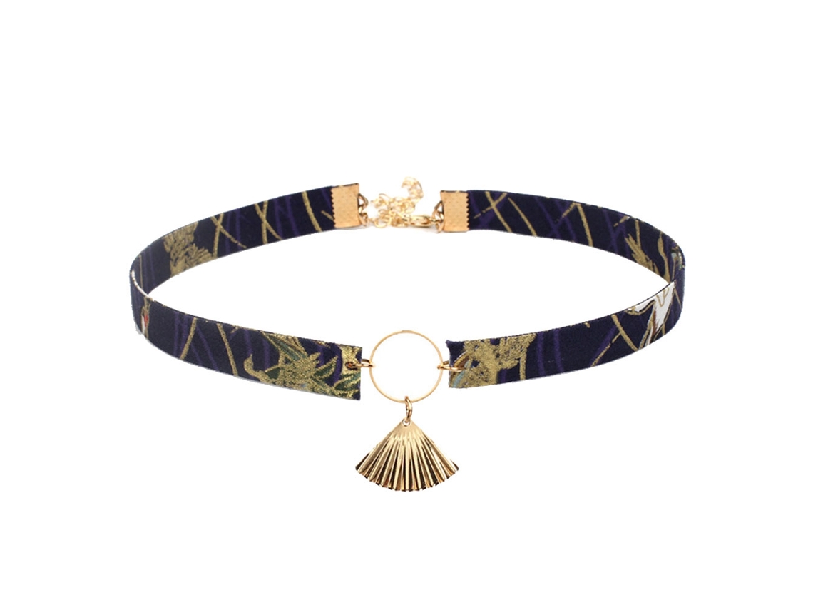 Colar Choker Estilo Retrô Com Pingentes Acessório Feminino