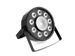 Luz de palco LED RGB 120W 3 em 1 com regulagem para festa e dança (plugue UE 90V-240V)
