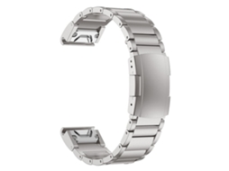 Bracelete de Aço de Titânio Pérolas de Aço Titânio 26Mm Liberação Rápida para Garmin Tactix 7 Pro/Fenix 7X/Fenix 6X Pro 3 Dinheiro