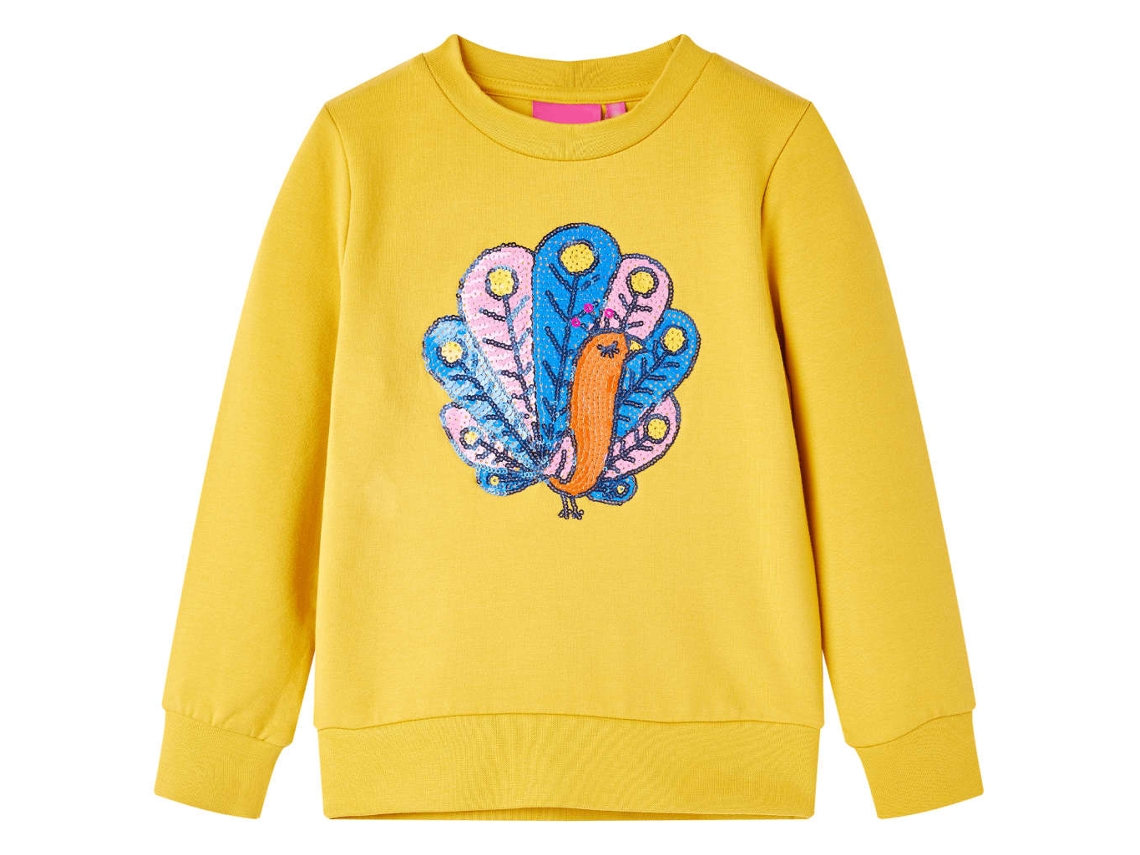 Sweatshirt Para Criança Ocre-escuro 116