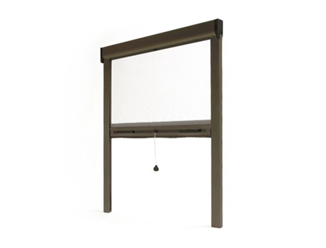 Cortina mosquiteira Luxe - Alumínio - Bronze Metálico - L 1500 x A 2200mm