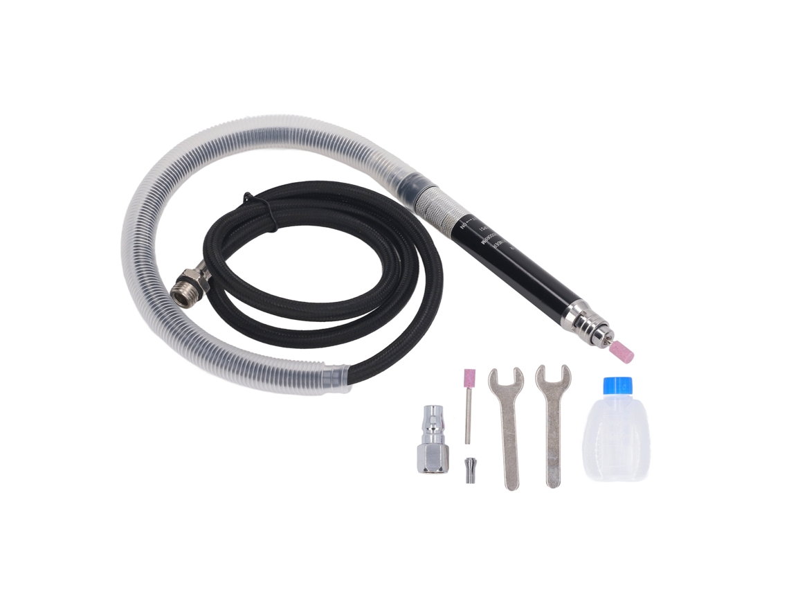Kit De Misturador De Matrizes Neumático De Lápis De Liga De Alumínio Com Velocidade Ajustável 65000rpm Entrada De 1/4 Polegada