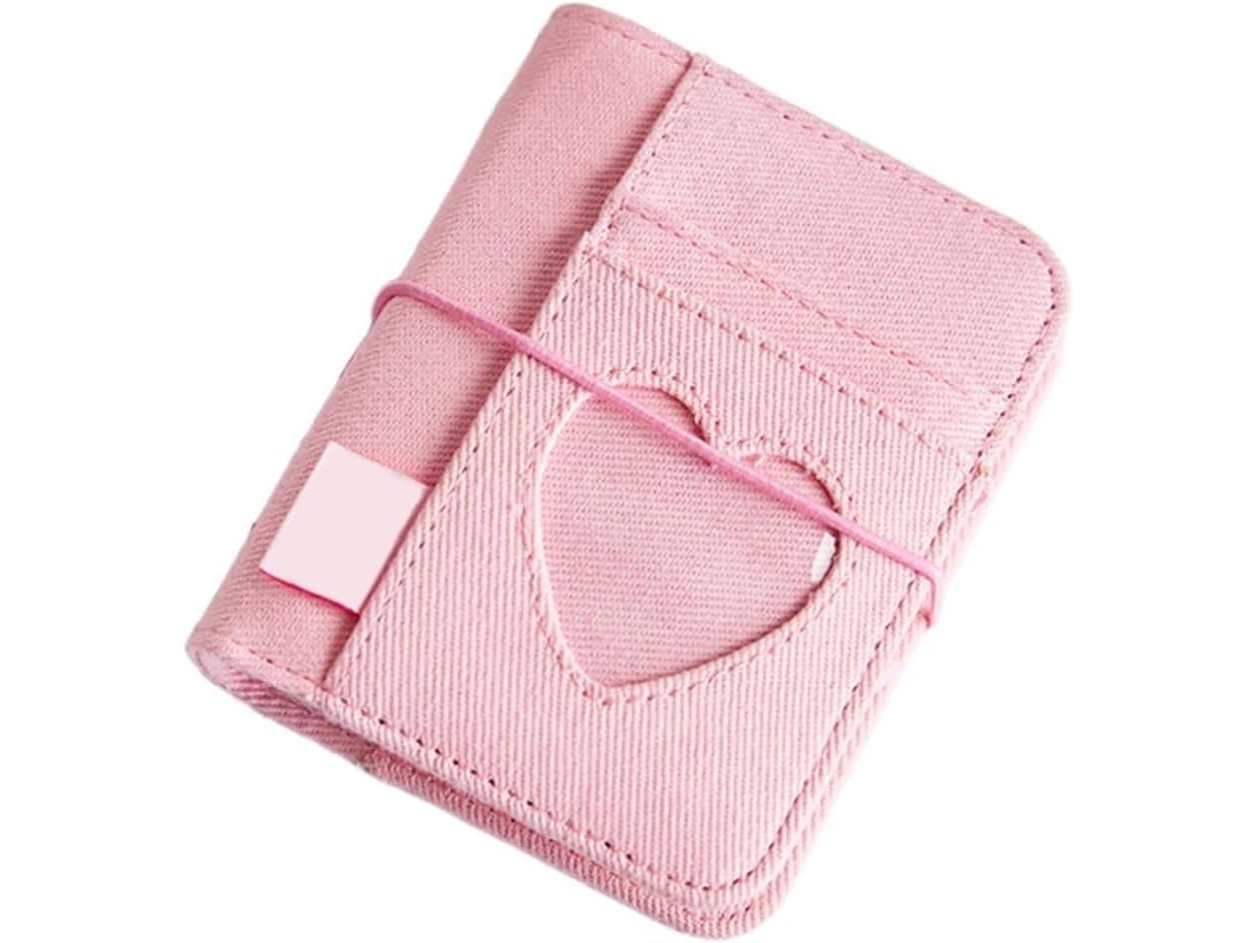 Caderno De Viagem Portátil Com Argolas Destacáveis, Ideal Diário De Viagem, Álbum Pequeno Com Tema De Coração E