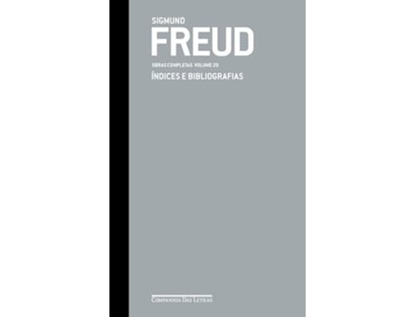 Livro Freud - Obras Completas Volume 20 Índices E Bibliografias De Sigmund Freud (português - Capa Dura)