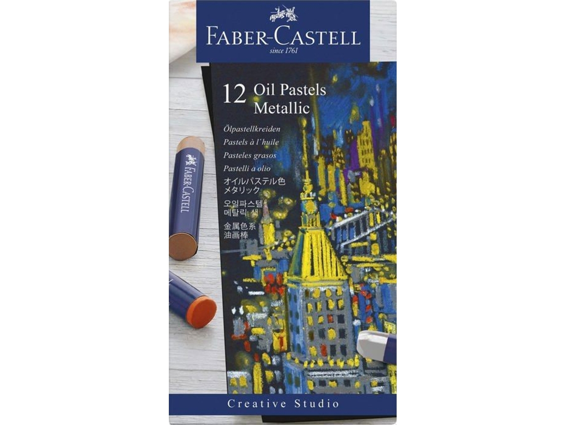 Pastéis Giz Artístico FABER-CASTELL Fc127014 Pastéis de Óleo Multicolor