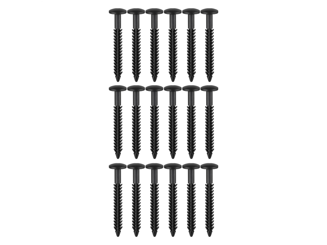Parafusos Para Persianas, Pinos Para Janelas, Conjunto De Êmbolos De 3 Polegadas, Clipes De Fixação De Tela Confiáveis.